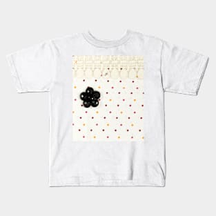 Black Beads Kids T-Shirt